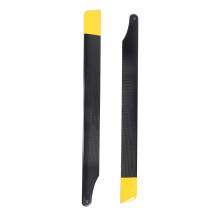 2 piezas de palas del rotor principal RC para BELL206 UH1, plástico