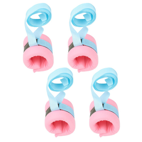 4 pièces de sangles de lit pour patient, rose, taille unique, douces