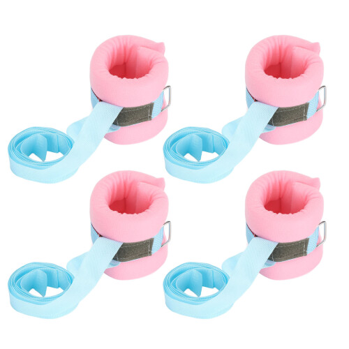 4 pièces de sangles de lit pour patient, rose, taille unique, douces 1