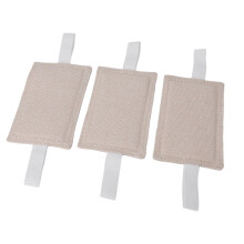 Silencieux de porte coton-chanvre 35 g 8x10 cm 3,1x3,9 po