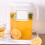Caraffa d'acqua 2000 ml, 20 cm H x 13 cm base, Plastica 4