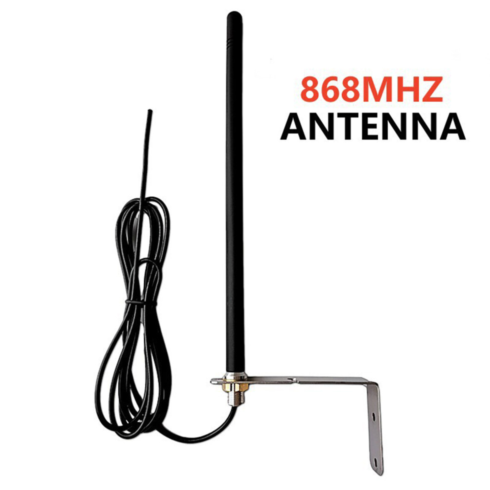 868Mhz External Omni Antenna, 200M Range, 2M Cable, Silver 8101335555417