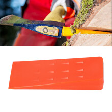 Cuña de ABS para troncos de 8 pulgadas con púas naranja