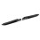 1 par difusor trasero E90 2005-2012 negro brillante 14