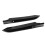 1 par difusor trasero E90 2005-2012 negro brillante 9