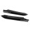 1 par difusor trasero E90 2005-2012 negro brillante 7