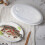 Gemüse & Fisch-Dampfplatte PP 420 g Großes Oval 6