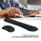 Supporto per polsi della tastiera e del mouse in memory foam - Nero 3