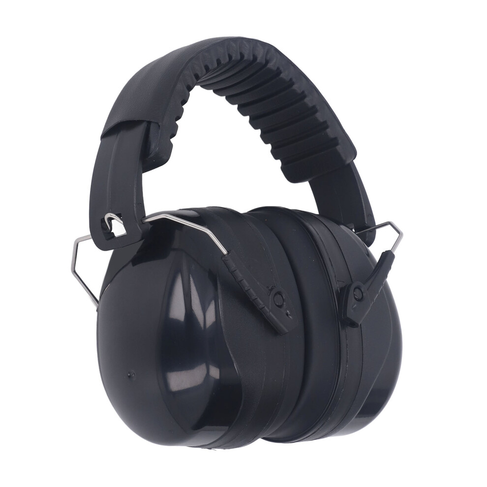 Adjustable Black Noise Cancelling Ear Muffs For Adults & Kids Nrr 28Db 3421335558405