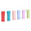 6 pezzi 1:12 bottiglia d'acqua per bambola multicolore 2.4x0.8cm 15