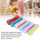 6 pezzi 1:12 bottiglia d'acqua per bambola multicolore 2.4x0.8cm 4