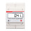 DIN-Schiene 3P4W Energiezähler 10(100)A 3x230/400V 3
