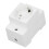 Conector de carril DIN UE AC250V 10-16A Nylon Cobre 14