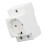 Conector de carril DIN UE AC250V 10-16A Nylon Cobre 9