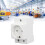 Conector de carril DIN UE AC250V 10-16A Nylon Cobre 1