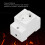 Conector de carril DIN UE AC250V 10-16A Nylon Cobre 4