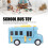 Lenkrad-Bus-Spielzeug, Multifunktional, 160mAh 11