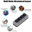 Teclado de 4 teclas USB-C, interruptor rojo a prueba de polvo, 100x35mm 6