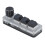 3Key1Knob Mini-Tastatur Red-Switch 100x35mm USB-C 9