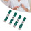50PCS Blood Glucose Test Strips PET 37x6mm 16