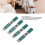 50PCS Blood Glucose Test Strips PET 37x6mm 5