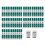 50PCS Blood Glucose Test Strips PET 37x6mm 3