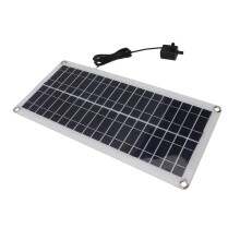 Kit pompa con pannello solare da 12 V DC 50 W 43x20cm 240L/H