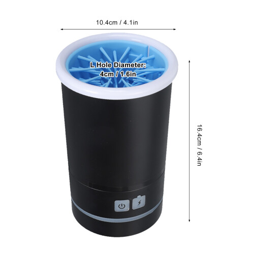 Lave-pattes 2000 mAh 16,4x10,4x10,4cm Noir/Blanc 1