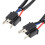 2 piezas de cable 9003 H4 a 9005/9006, arnés doble 10