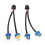 2 piezas de cable 9003 H4 a 9005/9006, arnés doble 2