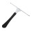 Edelstahl-Duschabzieher 430 g 22,5  24 cm 13
