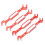 4PCS Aluminum RC Car Wrenches Set, 3.0‑6.0mm, Red 13