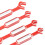 4PCS Aluminum RC Car Wrenches Set, 3.0‑6.0mm, Red 7