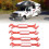 4PCS Aluminum RC Car Wrenches Set, 3.0‑6.0mm, Red 14