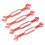 4PCS Aluminum RC Car Wrenches Set, 3.0‑6.0mm, Red 10