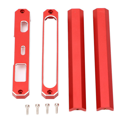 RC Transmitter Battery Protector for FS-NB4 Noble - Red 2