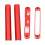 RC Transmitter Battery Protector for FS-NB4 Noble - Red 7