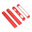 RC Transmitter Battery Protector for FS-NB4 Noble - Red 14