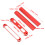 RC Transmitter Battery Protector for FS-NB4 Noble - Red 2