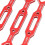 4 pièces, clé de biellette à rotule RC, rouge, 3,0-6,0 mm 6