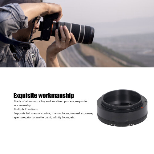 Aluminium FD zu EOSR Objektivadapterring, 67g 2