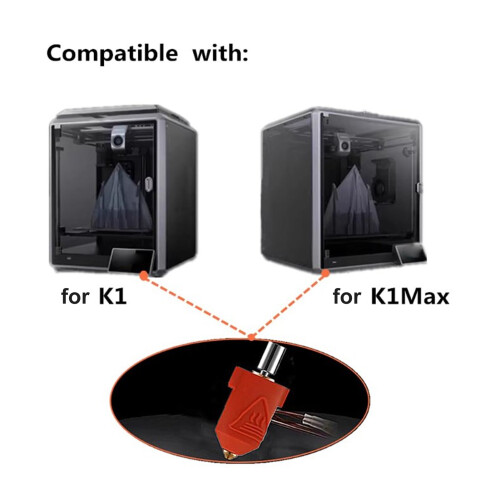 K1, K1 Max Kit de bloque calefactor cerámico de 60W de 1.75mm 2