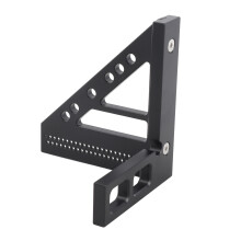schwarz CrossLine 45 Rechts-Lineal 112g 100x98x81mm