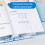 tenwin 2in1 Stiftebox Leseständer 110x30x205 Blau 11