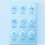 tenwin 2in1 Stiftebox Leseständer 110x30x205 Blau 7