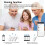 Interruttore luce smart WiFi+BT 10A 88x40x14mm Bianco 2