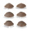 Lash Practice Doll Head Set 3pcs with Replaceable Eyelids & Single Layer Lashes 9