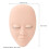 Lash Practice Doll Head Set 3pcs with Replaceable Eyelids & Single Layer Lashes 2