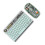 Wireless BT3.0 Keyboard & Mouse Combo 400mAh, Colorful LED Backlit 2