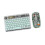 Wireless BT3.0 Keyboard & Mouse Combo 400mAh, Colorful LED Backlit 1